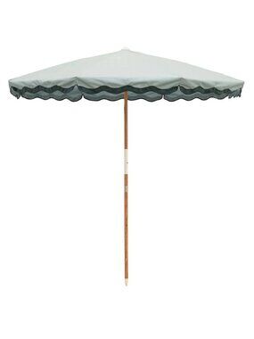 business & pleasure co. Amalfi Umbrella in Riviera Green New with Box